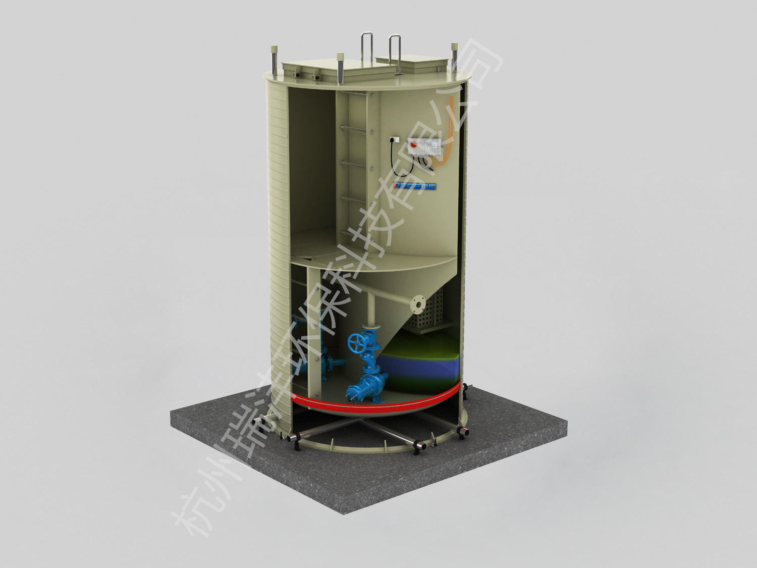 HDPE/PPE干濕井預制泵站